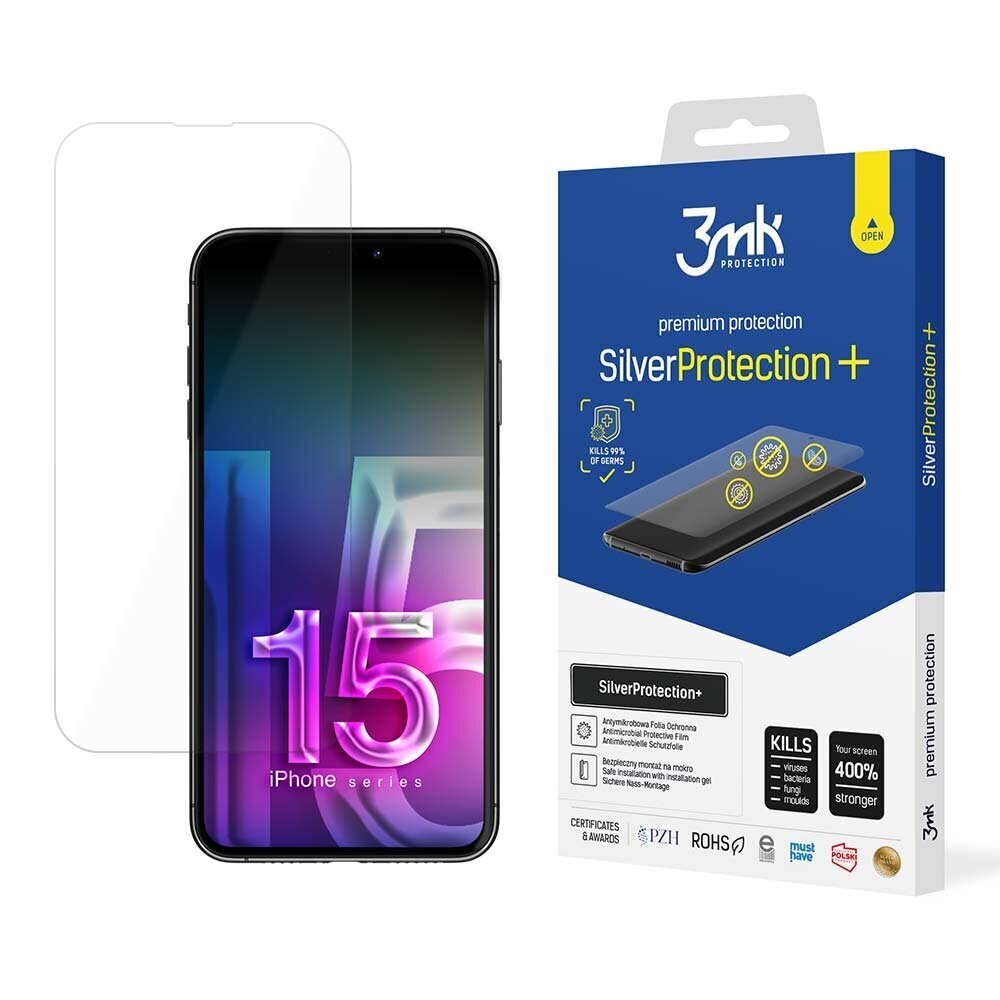 3mk SilverProtection+ screen protector 5903108535519 hind ja info | Ekraani kaitseklaasid ja kaitsekiled | hansapost.ee