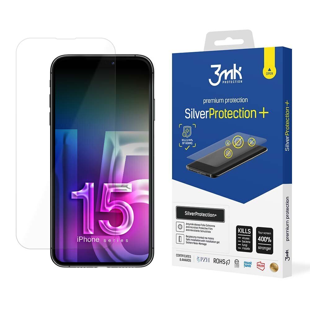 3mk SilverProtection+ screen protector 5903108535632 hind ja info | Ekraani kaitseklaasid ja kaitsekiled | hansapost.ee