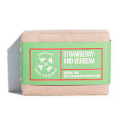 Мыло для тела Four Starlings Strawberry and Verbena, 110 г цена и информация | Масла, гели для душа | hansapost.ee