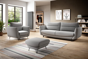Комплект мягкой мебели из 3-х частей Eltap Silva, серый цвет цена и информация | Комплекты мягкой мебели | hansapost.ee