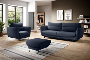 Комплект мягкой мебели из 3-х частей Eltap Silva, синий цвет цена и информация | Комплекты мягкой мебели | hansapost.ee