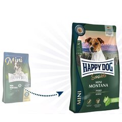 Happy Dog Mini для взрослых собак мелких пород с кониной, 4 кг цена и информация | Сухой корм для собак | hansapost.ee