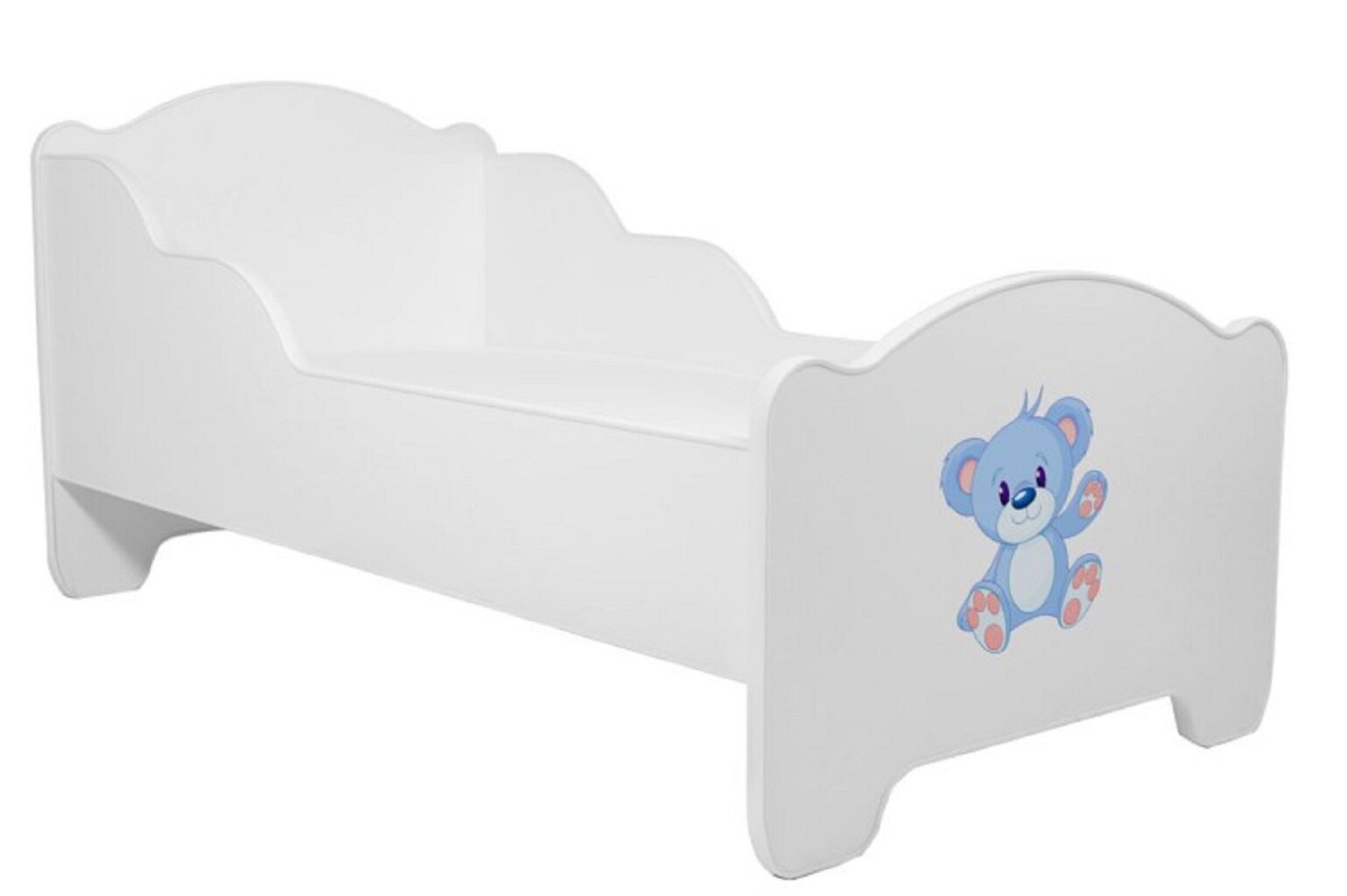 Lastevoodi Adrk Furniture Amadis Blue Bear, 80x160 cm, erinevad värvid цена и информация | Lastevoodid | hansapost.ee