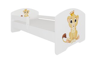 Детская кровать ADRK Furniture Pepe Lion, 70х140 см, разных цветов цена и информация | Детские кровати | hansapost.ee