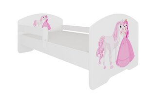 Детская кроватка ADRK Furniture Pepe Princess and horse, 80х160 см, разных цветов цена и информация | Детские кровати | hansapost.ee