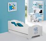 Lastevoodi ADRK Furniture Amadis Blue Bear, 80x160 cm, erinevad värvid hind ja info | Lastevoodid | hansapost.ee