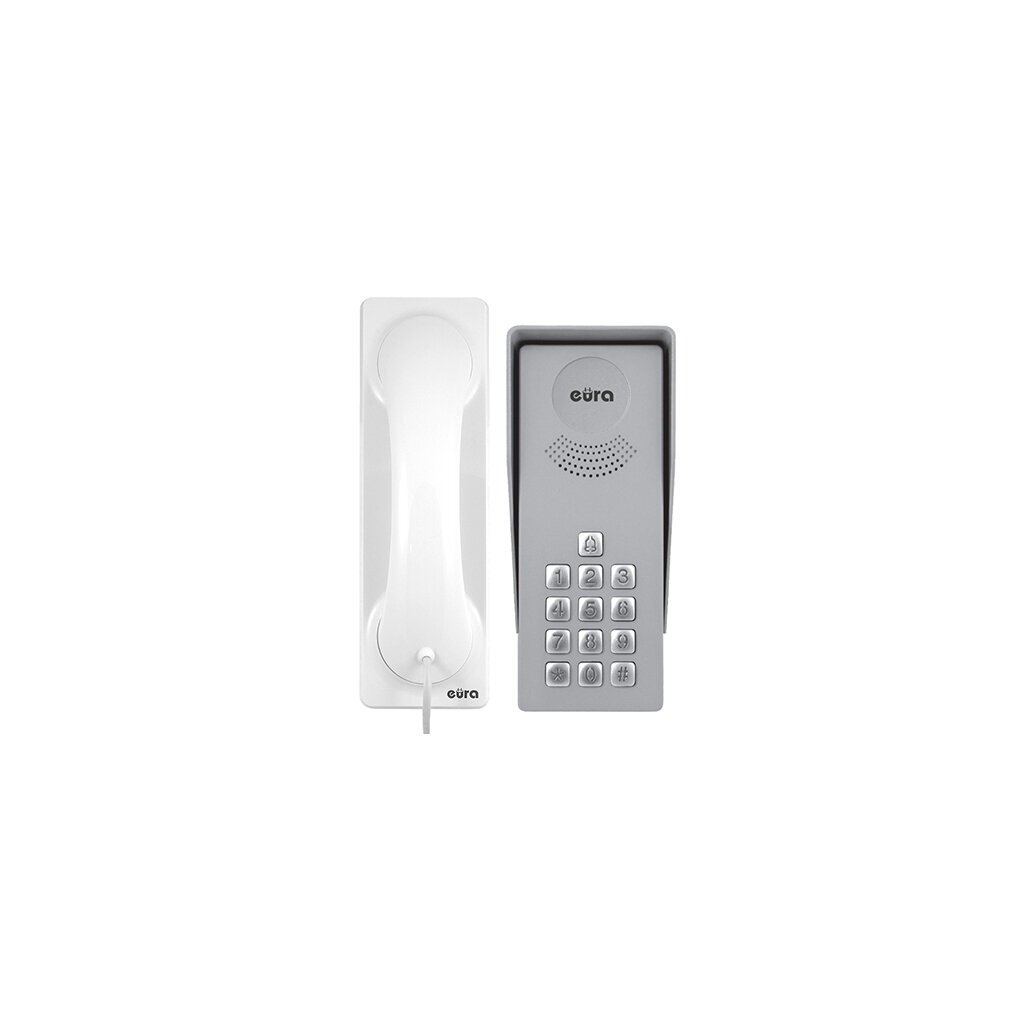 Fonolukk Intercom Eura ADP-36A3 Ingresso Bianco hind ja info | Fonolukud | hansapost.ee