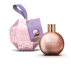 Vannivahu kinkekomplekt Baylis & Harding Jojoba, Vanilla & Almond Oil Festive Bauble, 250 ml цена и информация | Масла, гели для душа | hansapost.ee