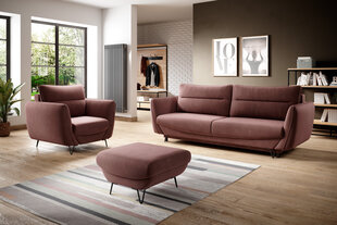 Комплект мягкой мебели из 3-х частей Eltap Silva, розовый цвет цена и информация | Комплекты мягкой мебели | hansapost.ee
