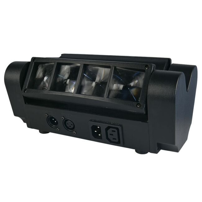 Light4Me Spider MKII Turbo LED valgusefekt 8x3W RGBW цена и информация | Peokaunistused ja dekoratsioonid | hansapost.ee