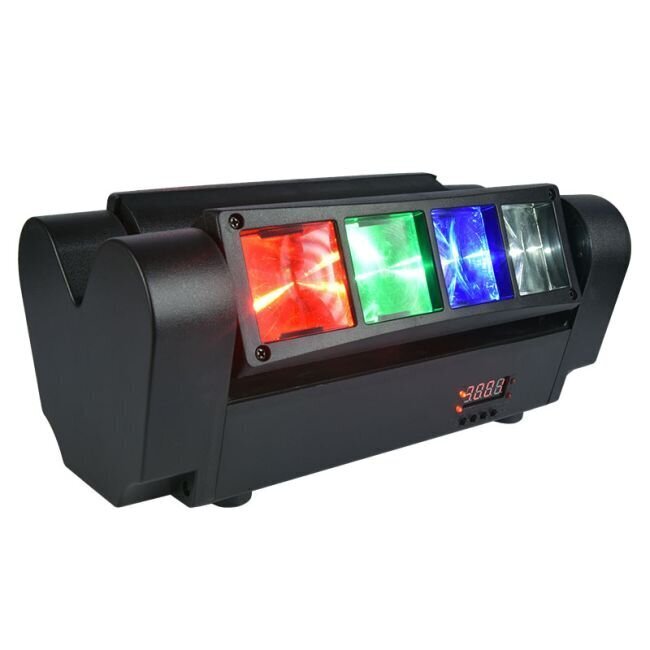 Light4Me Spider MKII Turbo LED valgusefekt 8x3W RGBW цена и информация | Peokaunistused ja dekoratsioonid | hansapost.ee