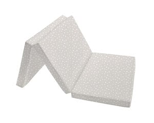 Kokkupandav madrats Kikkaboo, 60x120x5 cm, Dots Beige цена и информация | Манежи для детей | hansapost.ee