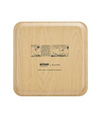 Поднос Muurla Moomin Coffee Time, 33x33 см цена и информация | Столовые и кухонные приборы | hansapost.ee