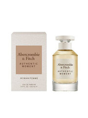 Parfüümvesi Abercrombie & Fitch Authentic Moment Woman, 100 ml hind ja info | Abercrombie & Fitch Parfüümid, lõhnad ja kosmeetika | hansapost.ee