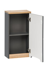 Шкаф для ванной комнаты Comad Bali 830, серый/коричневый цвет цена и информация | Шкафчики для ванной | hansapost.ee