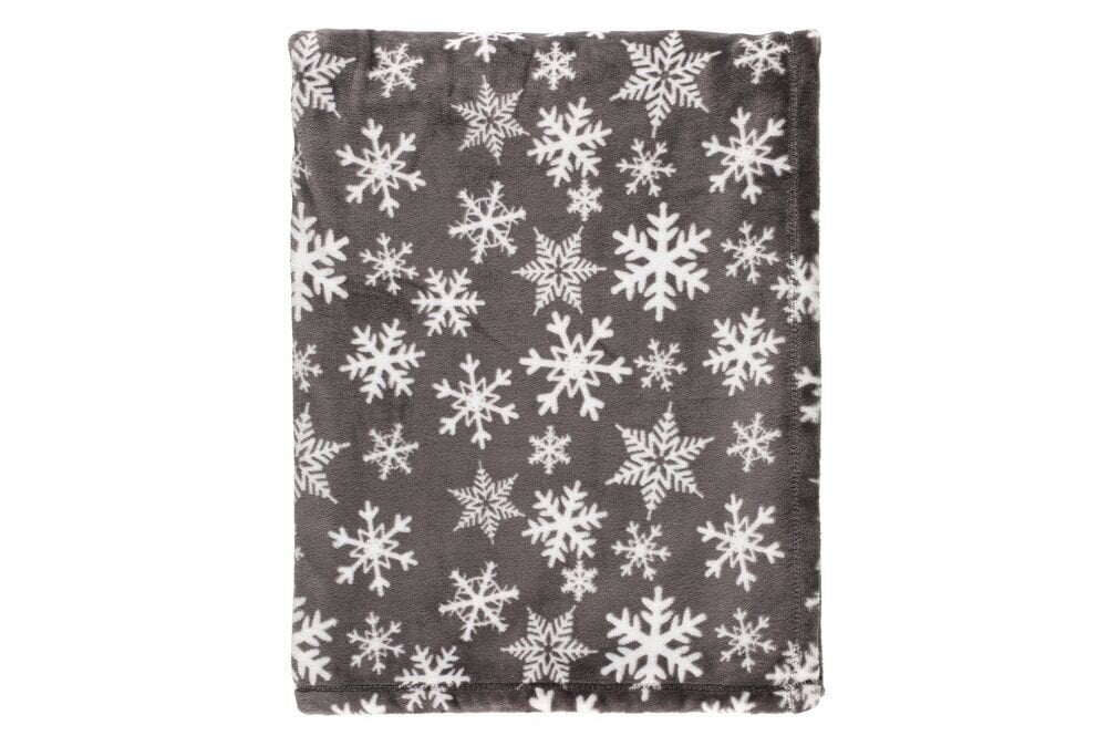Jõuluteemaline pleed Winteria Snowflake, 130x170 cm hind ja info | Pleedid, voodikatted ja päevatekid | hansapost.ee