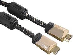 Juhe HDMI 2.0b Hama Premium (0,75 m), 00122209 hind ja info | Juhtmed ja kaablid | hansapost.ee