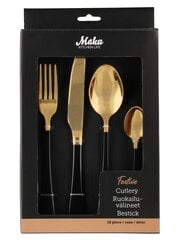 Söögiriistade komplekt Maku, 16-osaline price and information | Cutlery and cutlery sets | hansapost.ee