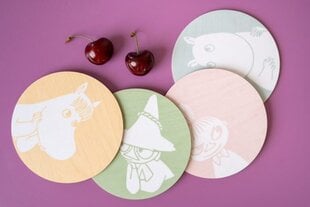 Набор подставок Muurla Moomin, 4 шт. цена и информация | Столовые и кухонные приборы | hansapost.ee