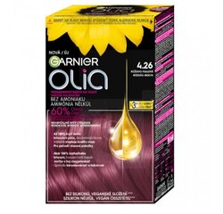 Juuksevärv Garnier Olia, värvitoon 4.26 Rose Violet, 60 g hind ja info | Juuksevärvid | hansapost.ee