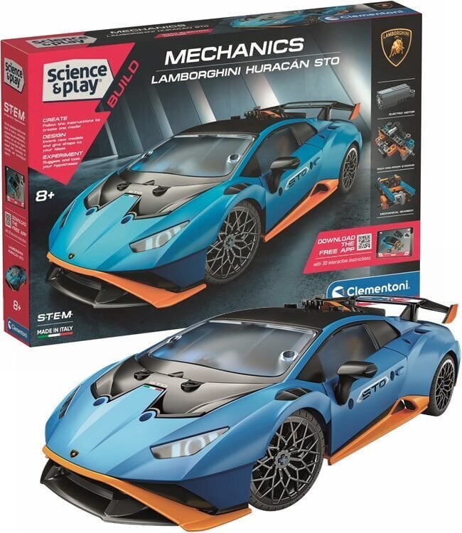 Konstruktor Clementoni Lamborghini Huracan, 270-osaline hind ja info | Klotsid ja konstruktorid | hansapost.ee