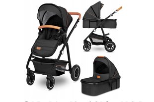 Defektiga toode. Universaalne jalutuskäru Lionelo Amber 2in1, Grey graphite hind ja info | Lionelo Outlet - lõpumüük | hansapost.ee