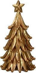 Jõulupuu kuju, 21cm, kuldne hind ja info | Jõulukaunistused | hansapost.ee