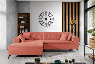 Мягкий уголок Eltap Solange, оранжевый цвет цена и информация | Угловые диваны | hansapost.ee