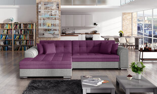 Мягкий уголок Eltap Sorento, серый/фиолетовый цвет цена и информация | Угловые диваны | hansapost.ee