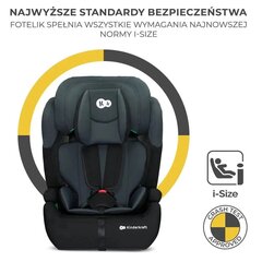 Turvatool Kinderkraft Comfort Up i-Size, 9-36 kg, black hind ja info | Turvatoolid ja turvahällid | hansapost.ee