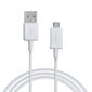 Andmete ja laadimise kaabel Samsung ECB-DU4EWE Universaalne Micro USB 2.0 1.5m, valge (OEM) цена и информация | Mobiiltelefonide kaablid | hansapost.ee