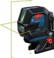 Ristjoon lasernivoo Bosch GCL 2-50 G, BT 150 0601066M01 hind ja info | Käsitööriistad | hansapost.ee