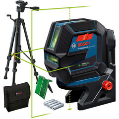 Ristjoon lasernivoo Bosch GCL 2-50 G, BT 150 0601066M01 hind ja info | Käsitööriistad | hansapost.ee