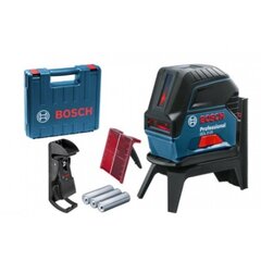 Kombineeritud laser Bosch GCL 2-15 (3x1,5 V AA) 0601066E02 hind ja info | Käsitööriistad | hansapost.ee