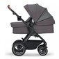 Universaalne jalutuskäru Kinderkraft B-Tour 3in1 Mink Pro, dark grey цена и информация | Vankrid, jalutuskärud | hansapost.ee