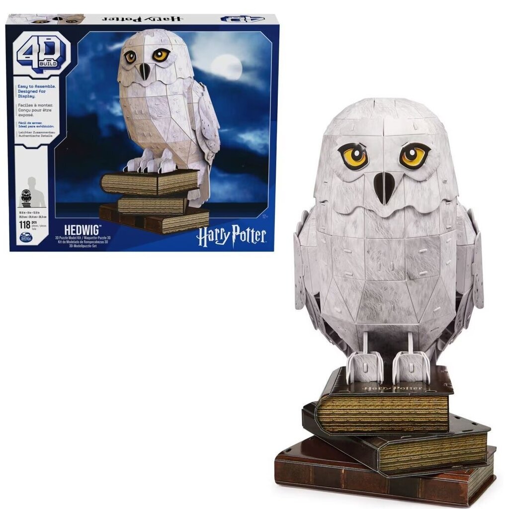 4D pusle Spin Master Harry Potter Hedwig, 118 o. цена и информация | Klotsid ja konstruktorid | hansapost.ee