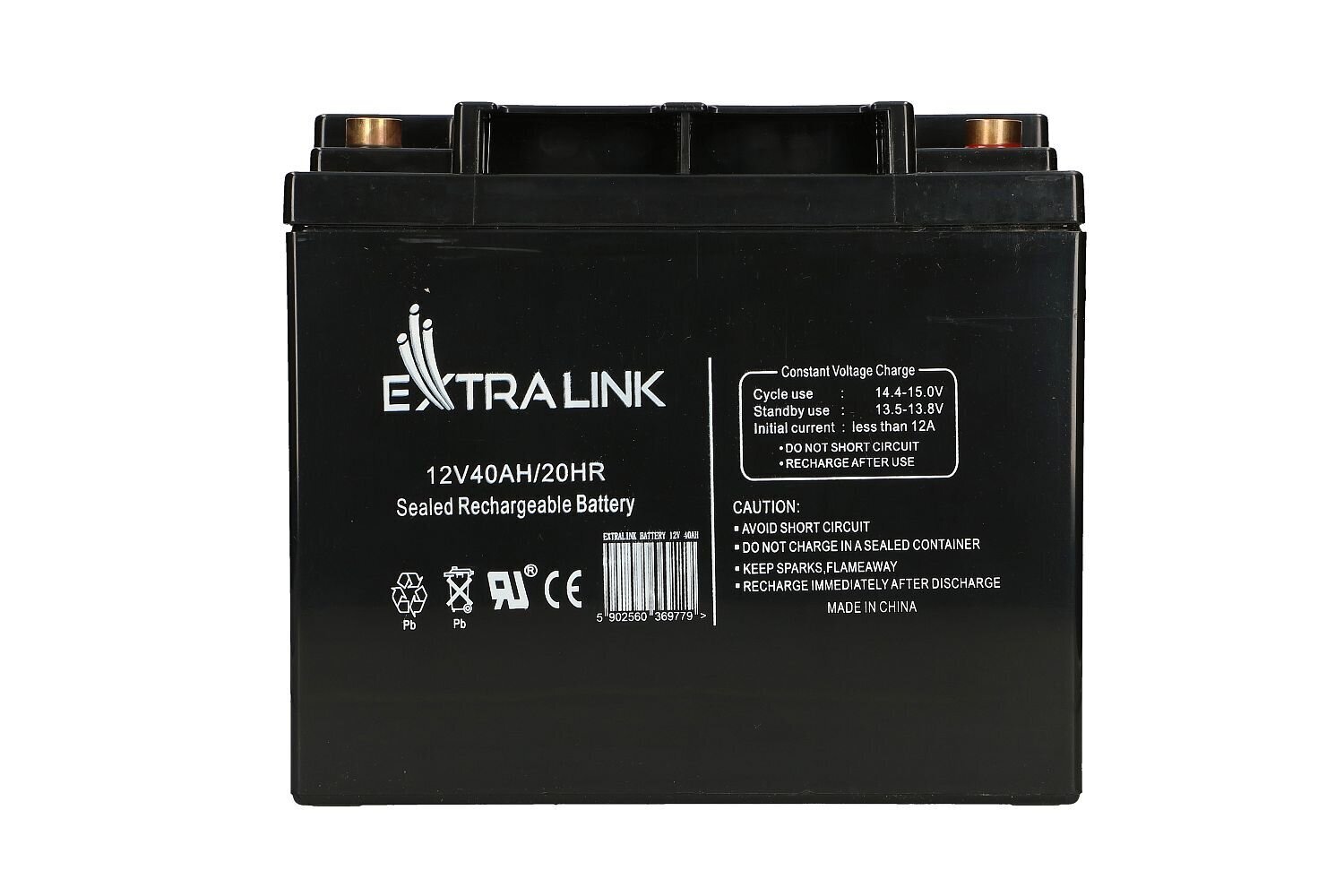 Aku Extralink Agm 12V 40Ah hind ja info | Autoakud | hansapost.ee