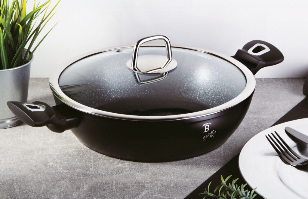 Berlinger Haus WOK pott kaanega, 30 cm hind ja info | Potid | hansapost.ee