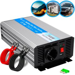 Auto pingemuundur Extralink OPIM-1500W 12V, 1500W modified sine hind ja info | Auto elektritarvikud | hansapost.ee