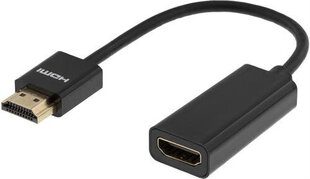 Deltaco HDMI-1088, HDMI, 0.1 м цена и информация | Адаптеры, USB-разветвители | hansapost.ee