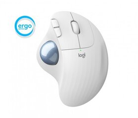 Мышь Logitech M575, белая цена и информация | Компьютерные мыши | hansapost.ee