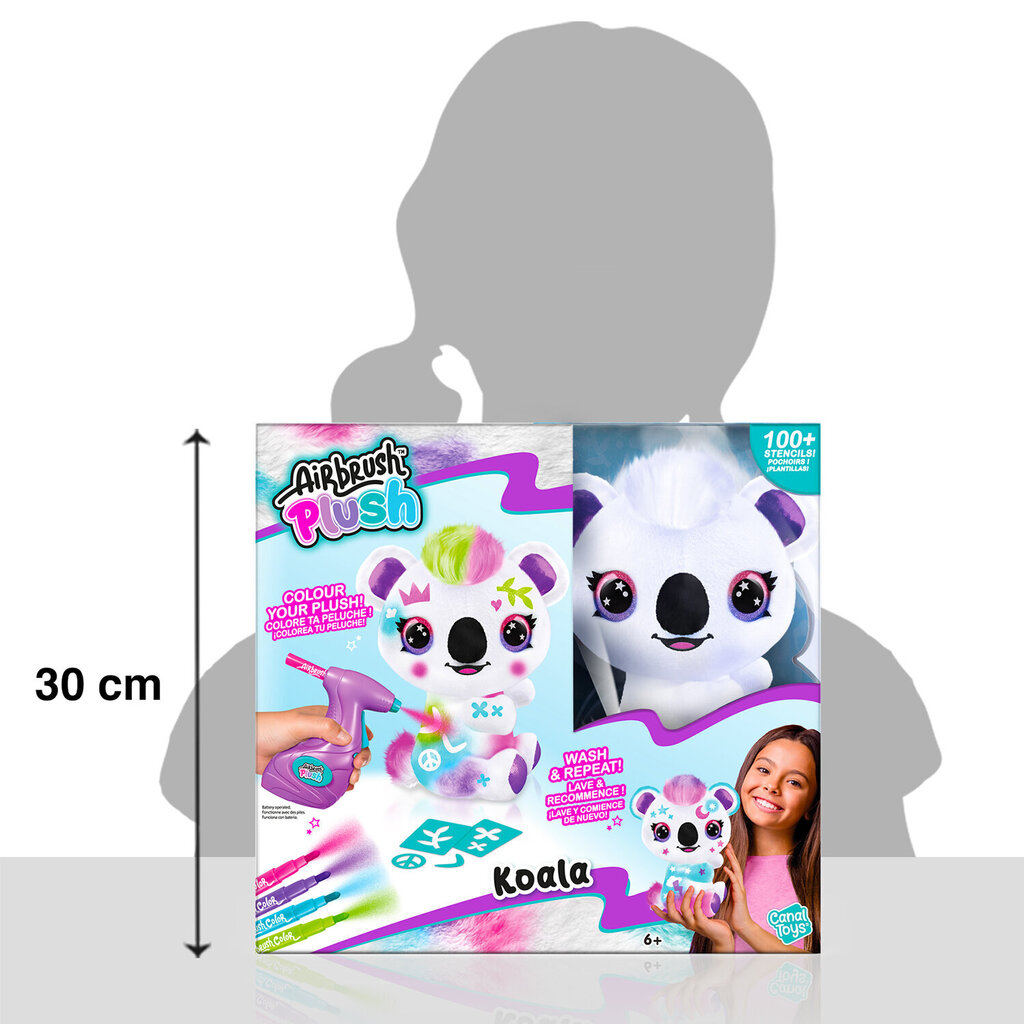 Loominguline komplekt aerograafiga Koala Canal Toys hind ja info | Arendavad laste mänguasjad | hansapost.ee