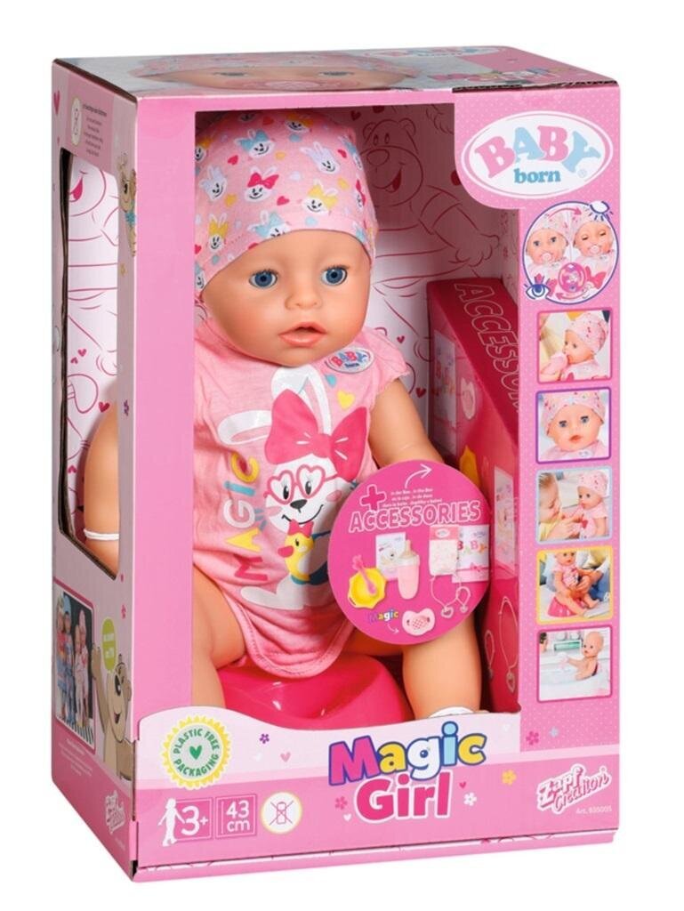 Baby Born Magic Girl nukk цена и информация | Mänguasjad tüdrukutele | hansapost.ee
