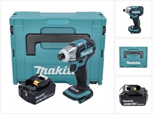 Аккумуляторный ударный гайковерт Makita DTS 141 G1J, 18 В, с аккумулятором и без блока для зарядки цена и информация | Дрели и шуруповёрты | hansapost.ee