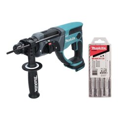 Juhtmeta perforaator Makita DHR 202 Z, 18 V, ilma akuta, laadijata цена и информация | Перфораторы | hansapost.ee