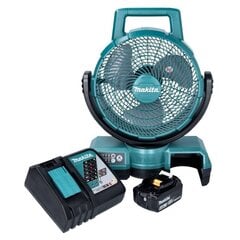 Аккумуляторный вентилятор Makita DCF 203 RM1, 14,4 В - 18 В цена и информация | Вентиляторы | hansapost.ee