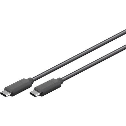 Laadimiskaabel Goobay 38873 USB-C-USB-C, 1M, 5A, 3.2 GEN, Must hind ja info | Mobiiltelefonide kaablid | hansapost.ee