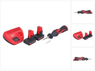 Аккумуляторный паяльник Milwaukee M12 SI-502, 12 В, с аккумулятором и блоком для зарядки цена и информация | Сварочные аппараты, паяльники | hansapost.ee