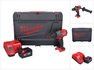 Akulöökrell Milwaukee M18 FPD3-501X, 18 V, koos aku ja laadijaga price and information | Cordless drills, drills and screwdrivers | hansapost.ee