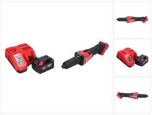 Aku lineaarne veski Milwaukee M18 FDGRB-501, 18 V, koos aku ja laadijaga hind ja info | Lihvmasinad | hansapost.ee